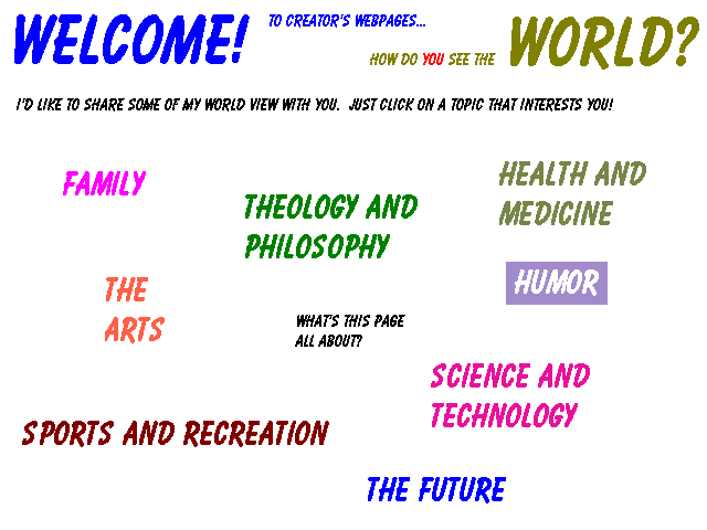 Click where you want to go next